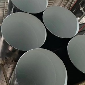 环氧煤沥青防腐螺旋钢管大口径排污市政供排水内外涂塑