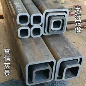 无缝矩形钢管加工 圆管变方管辊压成型非标尺寸方型矩形钢管