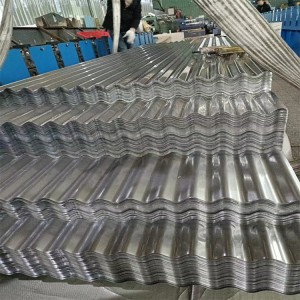 建筑工地彩钢瓦 波浪铁皮角驰屋面用白灰彩钢板