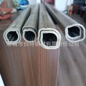 猫面钢管 Q355B传动轴用柠檬钢管16Mn冷拔异型钢管三角套管误差小