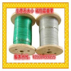 环保永不生锈不锈钢316不锈钢钢丝绳304 包胶钢丝绳304