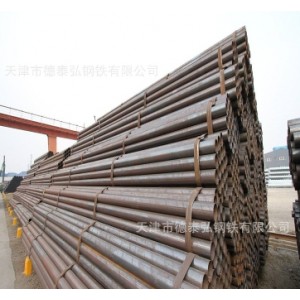 天津管材批发 高频直缝焊管q235 建筑手脚架钢管4分8寸空心圆铁管