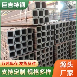 q345b无缝焊接方管 40*40工业用方管钢铁 大口径厚壁方矩管切割