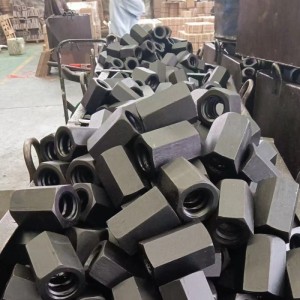 预应力20精轧螺纹钢螺母25精轧锚具对拉杆32专用螺帽高铁螺母垫板
